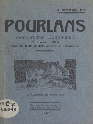 cover image of Pourlans